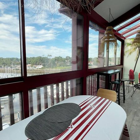 Port Sud - T3 En Duplex Avec Vue Panoramique Sur Le Port De Capbreton Διαμέρισμα Εξωτερικό φωτογραφία