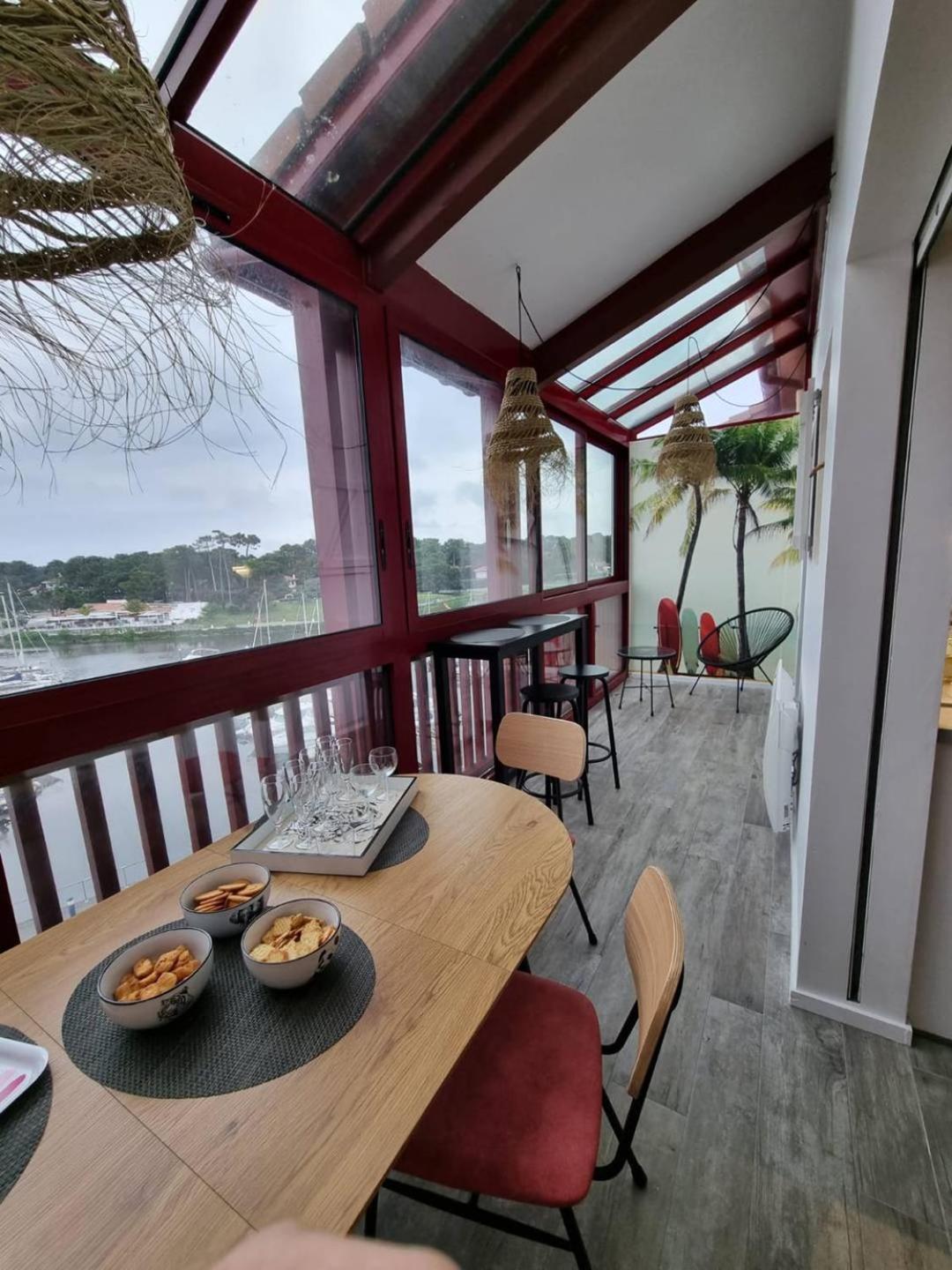 Port Sud - T3 En Duplex Avec Vue Panoramique Sur Le Port De Capbreton Διαμέρισμα Εξωτερικό φωτογραφία