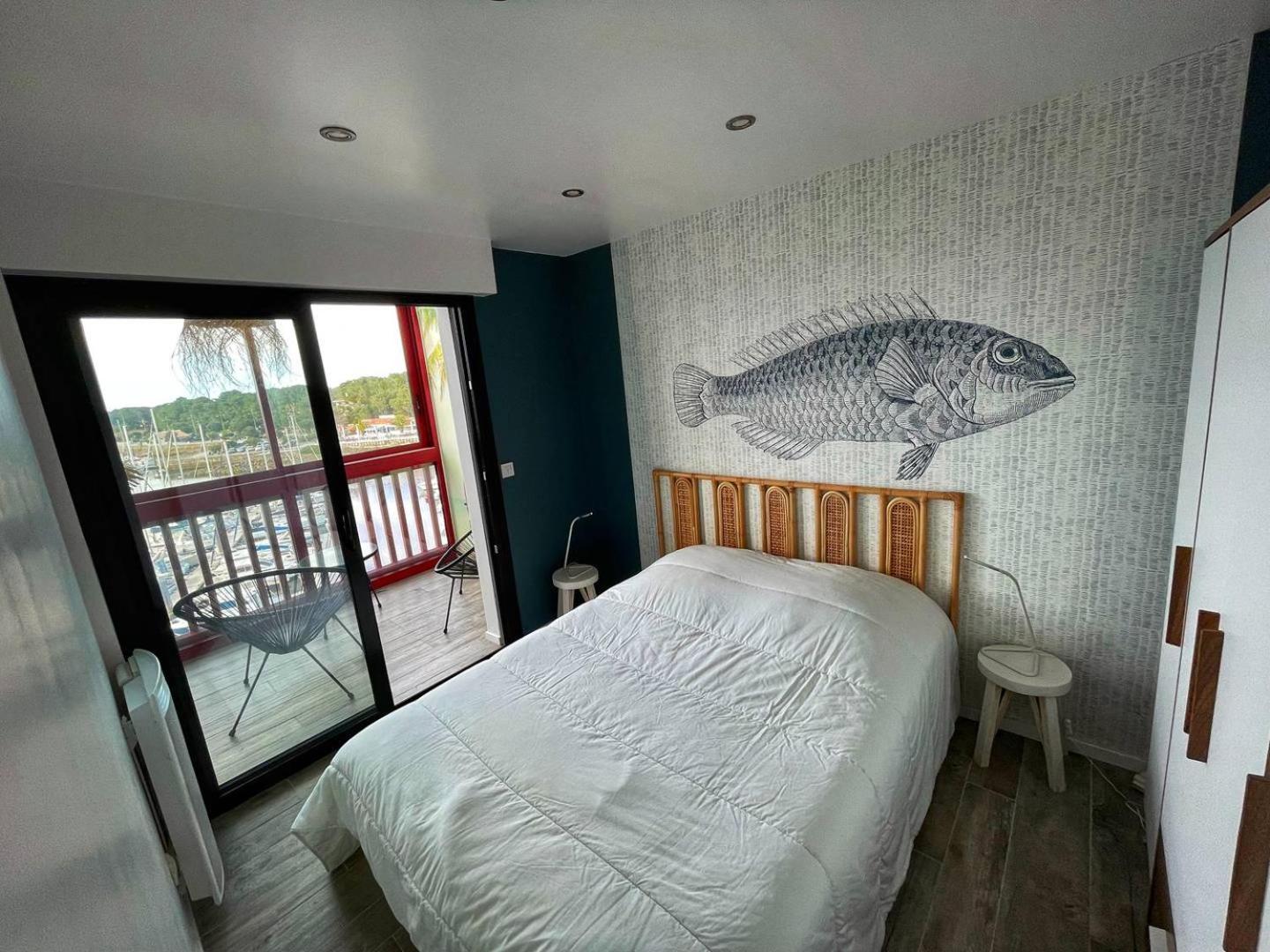 Port Sud - T3 En Duplex Avec Vue Panoramique Sur Le Port De Capbreton Διαμέρισμα Εξωτερικό φωτογραφία